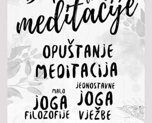 Besplatni tečaj meditacije, Opuštanje, Jednostavne joga vježbe, Malo joga filozofije 14.04.2018
