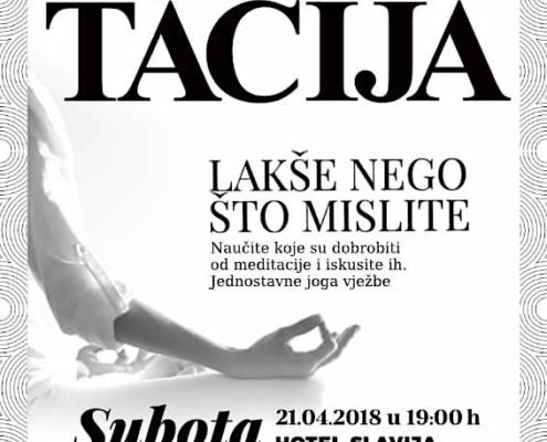Meditacija lakše nego što mislite