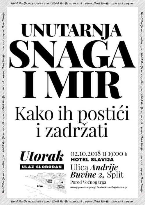 Unutarnja snaga i mir - Kako ih postići i zadržati