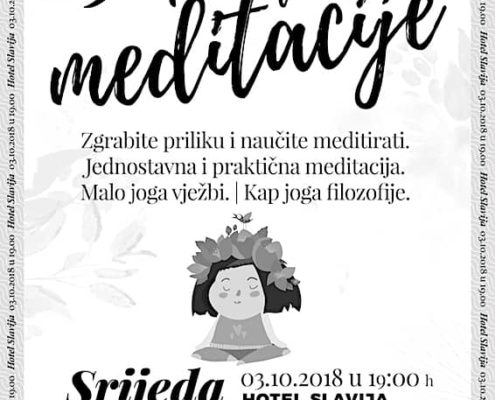 Besplatni tečaj meditacije - Zgrabite priliku i naučite meditirati
