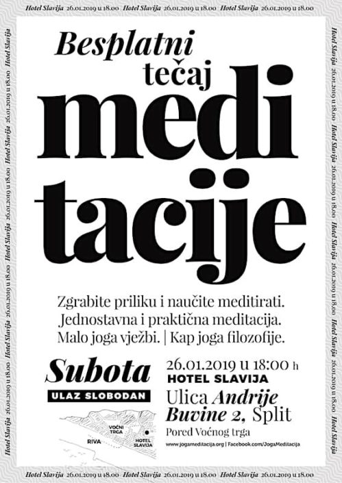 Besplatni tečaj meditacije
