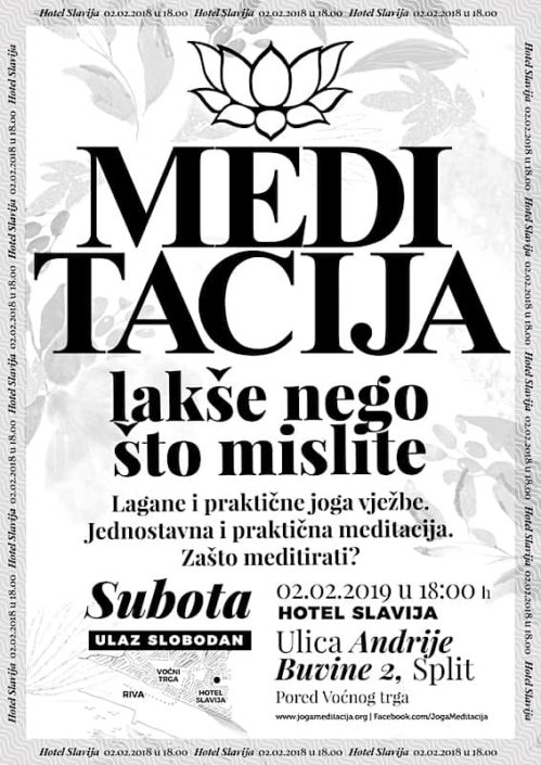 Meditacija lakse nego sto mislite