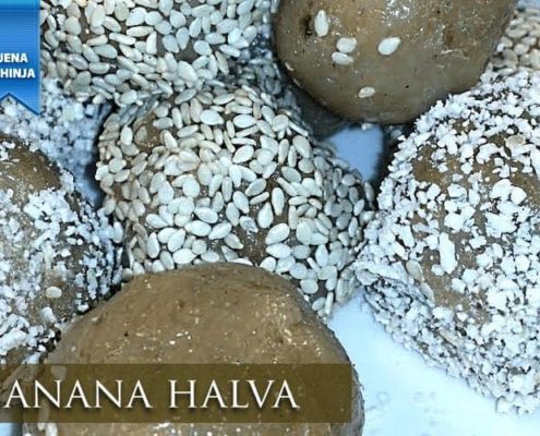 Banana halva
