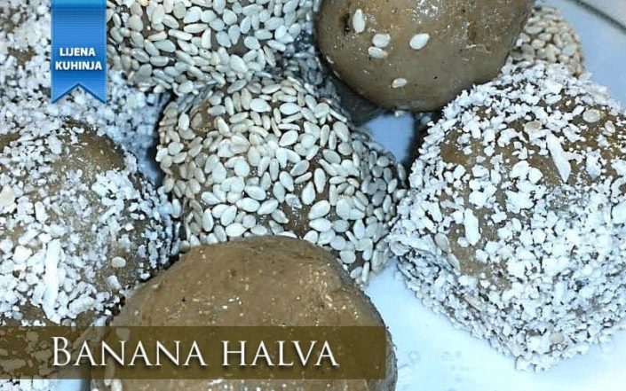 Banana halva