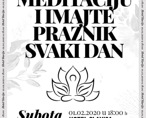 Naučite meditaciju i imajte praznik svaki dan
