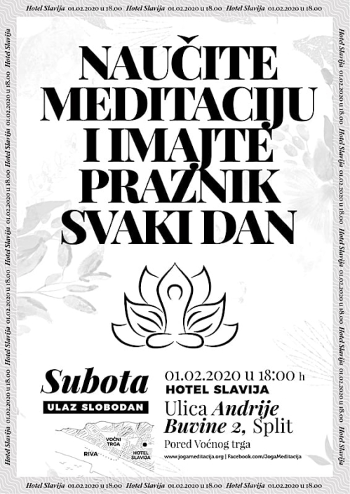 Naučite meditaciju i imajte praznik svaki dan