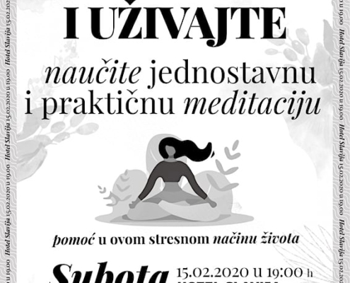 Opustite se i uživajte naučite jednostavnu i praktičnu meditaciju pomoć u ovom stresnom načinu života