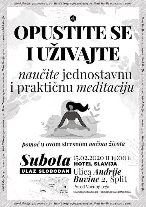 Opustite se i uživajte naučite jednostavnu i praktičnu meditaciju pomoć u ovom stresnom načinu života